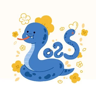 2025년 꽃뱀